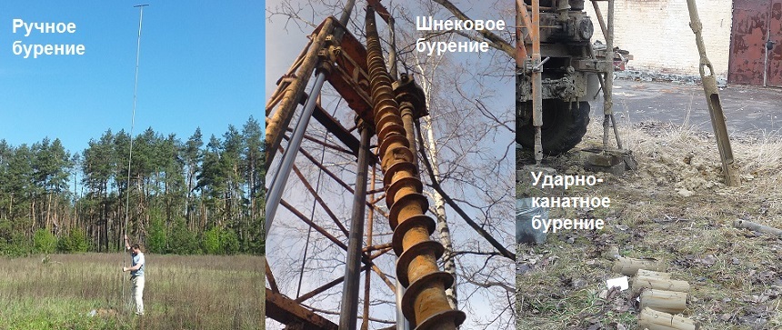 Виды бурения фото, геолог Киев - Магистральбудпроект
